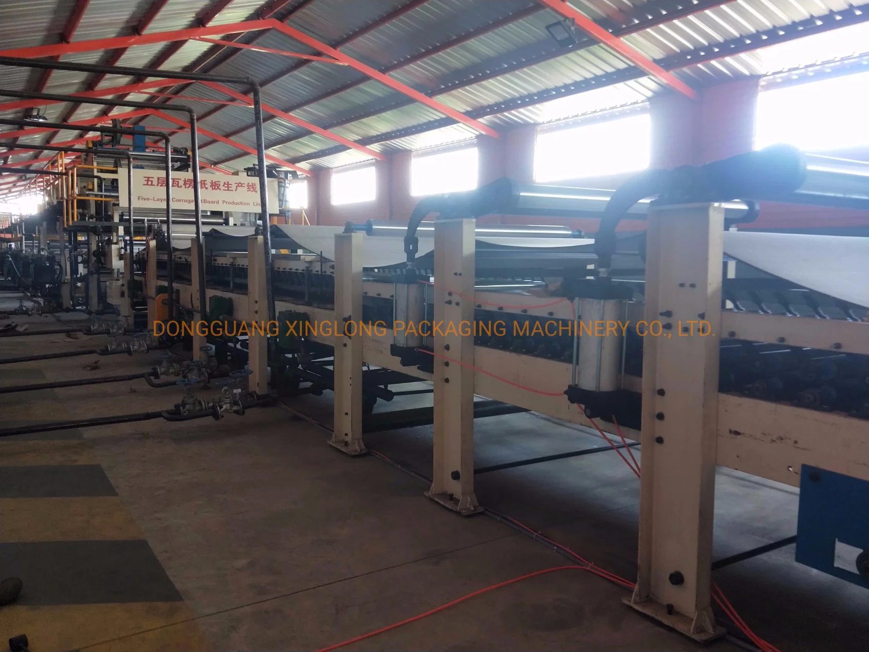 Automatic Corrugated Cardboard Production Line Paper Corrugation Box Making Machine