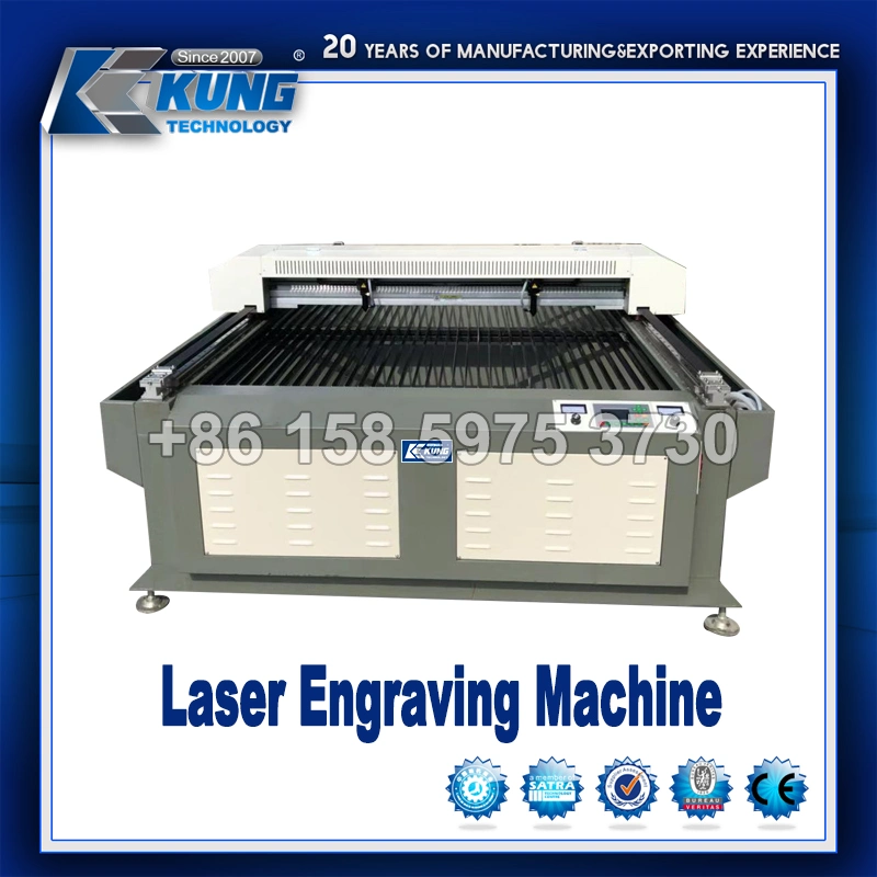 Kk-1630 Double Head Laser Engraving Machine Laser Cutting Machine for Cloth