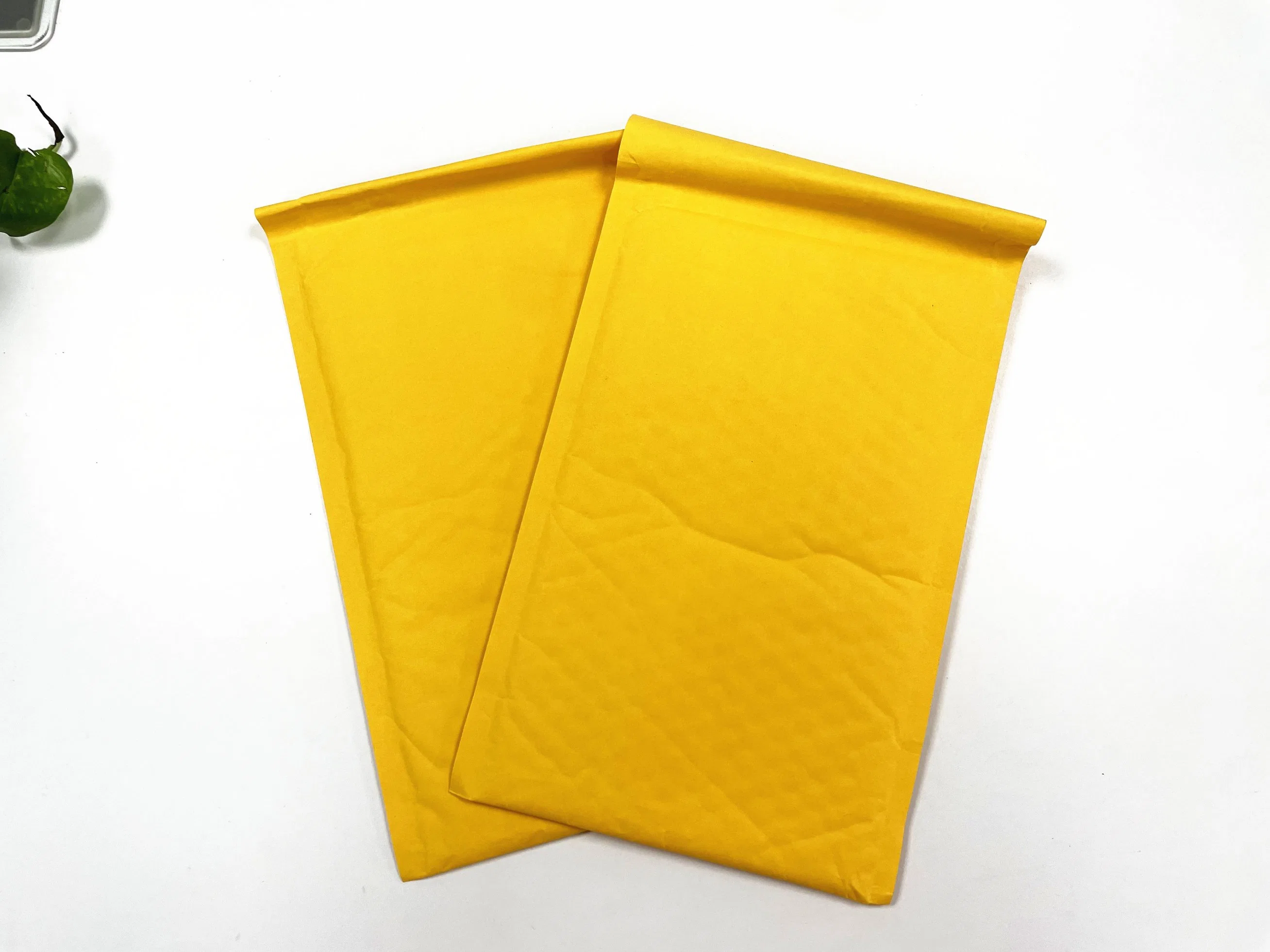 Eco Friendly Self Adhesive Recycled Kraft Bubble Mailers Padded Envelope