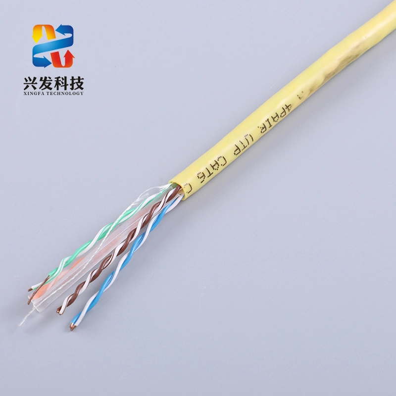 كبل UTP/FTP نحاسي نقي 23AWG 24AWG Cat5e CAT6 Cat7 Cat8، كبل FTH، كبل LAN