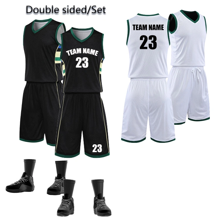 Wholesale Made Original Fashion Cheap Blank Basketball Uniform Set Digital Sublimated Custom Basketball Uniform Jerseys for Sports Wear