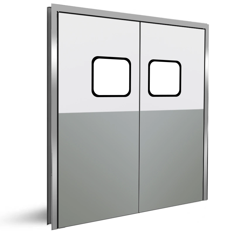 Stainless Steel Free Slam Door Access Crash Door Workshop Free Slam Door Traffic Door