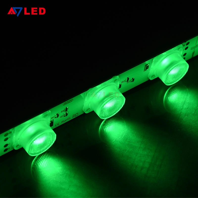 Non-Waterproof IP20 18LEDs/M 21.6W SMD3030 Colorful RGB Side Emitting Bar