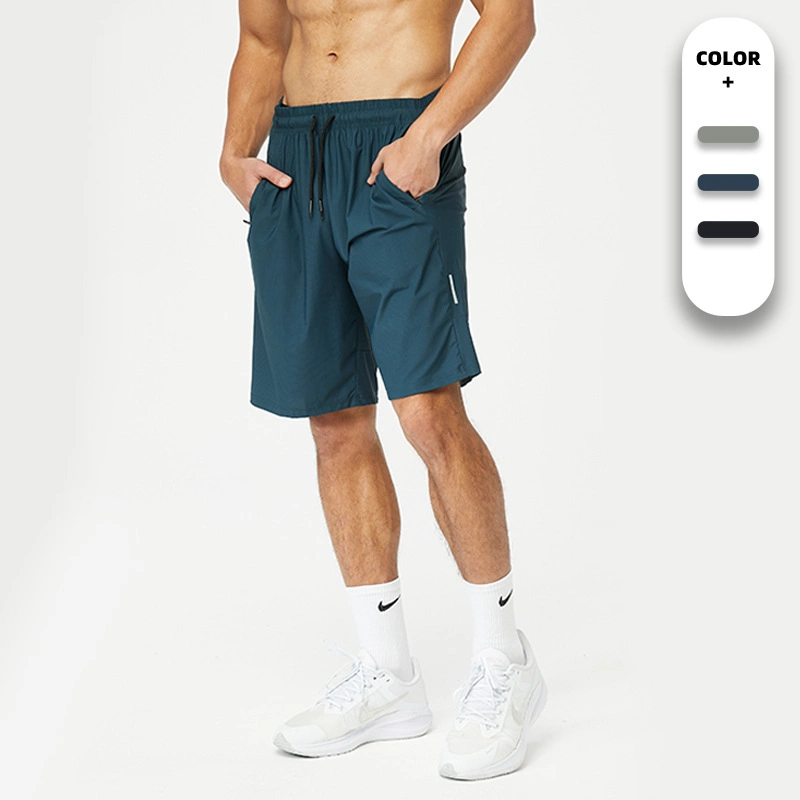 2023 Nuevos deportes Shorts Men's Fitness Baloncesto la ejecución de los pantalones de verano de secado rápido transpirable de pantalones de entrenamiento