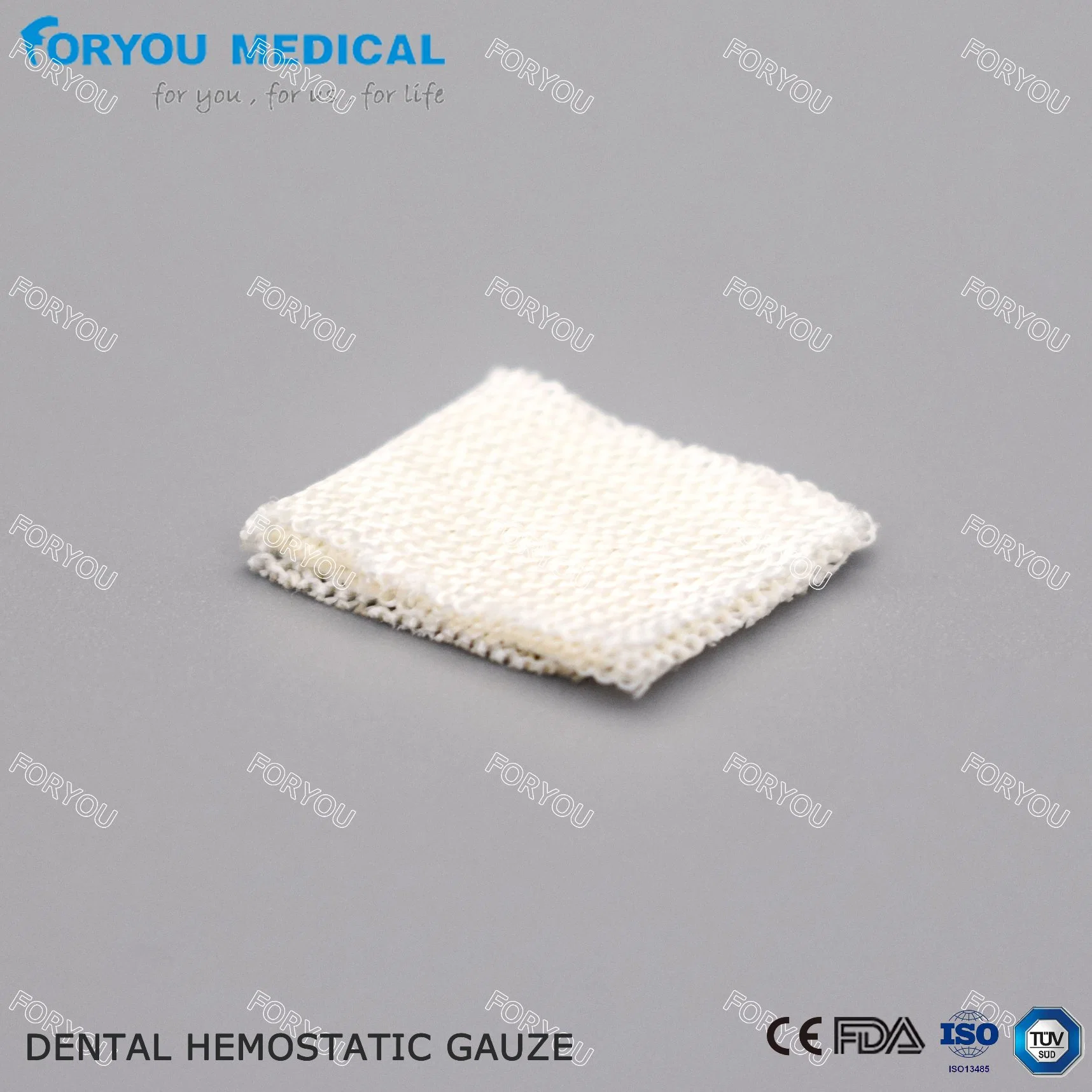 Premium Dental Hemostatic Gauze with CMC Material