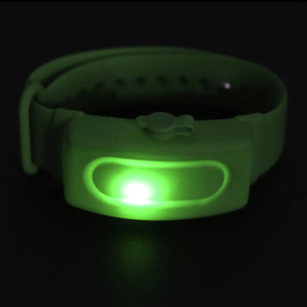 2020 novo higienizador LED Design bracelete anti Esterilizador germicida pulseira com LED Luz noturna Higienizador Esquerdo