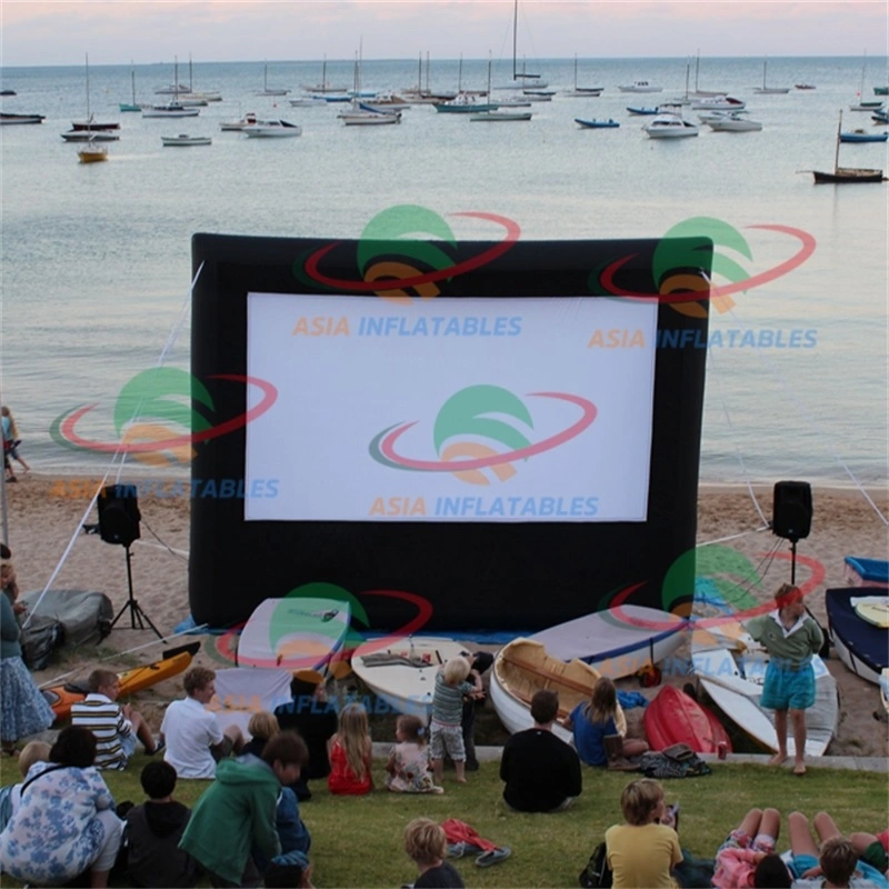 Blow up 40FT Instant Cinema TV Projector Outdoor Air Inflatable Movie Screen