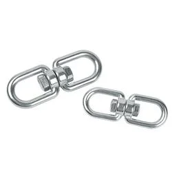 W Polished Stainless Steel Material Hook and D Ring Swivel Split Ring