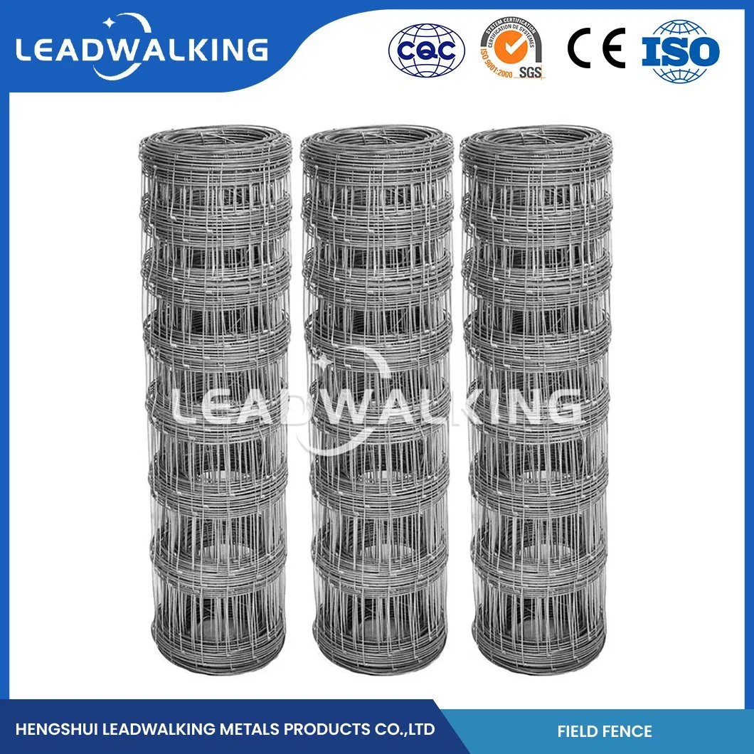 Leadwalking champ de clôture en vrac usine de clôture de ferme recouverte de PVC de haute qualité Chine 20cm espacement des pieds de bovin clôture électrique