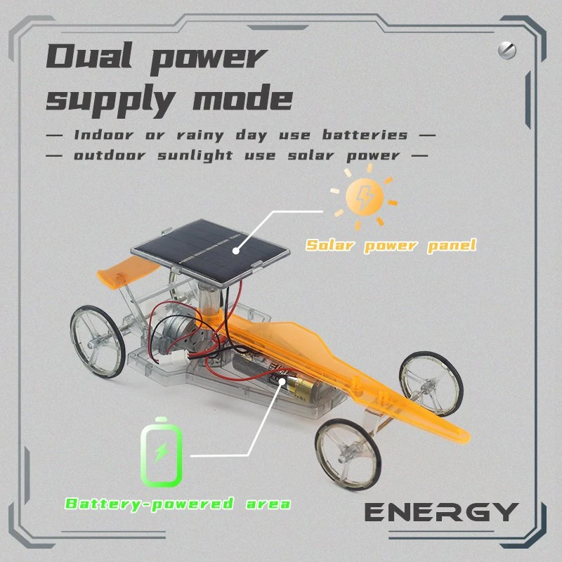 Großhandel/Lieferant Stem Spielzeug DIY Mini Bildung Tool Kits Solar Powered Rennwagen
