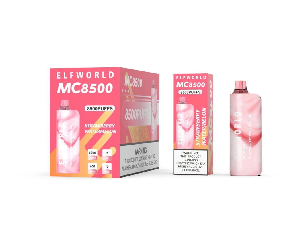 Shenzhen Bellaga Elf World Bar Mc8500 Juicy Disposable/Chargeable Vape Wholesale/Supplier E-Cigarrette