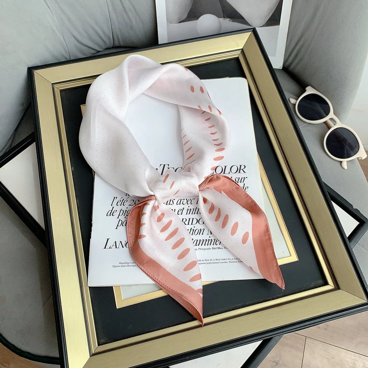 2023 Autumn Winter New Silk Scarf for Women