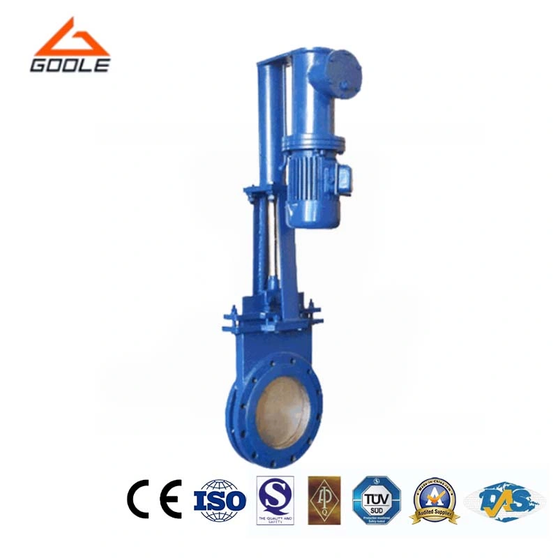 Electric-Hydraulic Short Type Wafer Ceramic Slurry Knife Gate Valve (GPZ273TC)