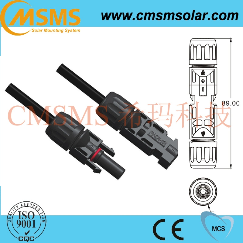 Adaptor Mc4 Connector for Solar System Solar Photovoltaic Connector (PV-CN-202)