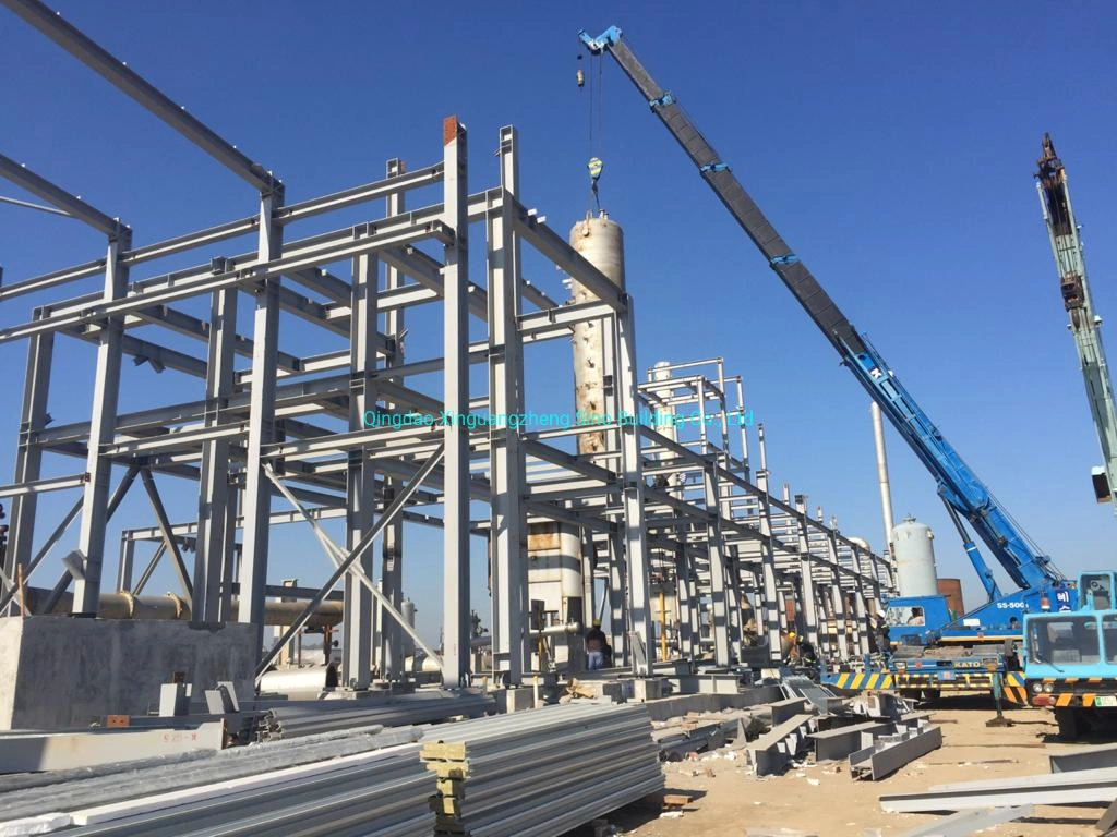 Pakistan Good Corrosion Resistance Pre Engineered Building Steel Structures for Chemical Plant