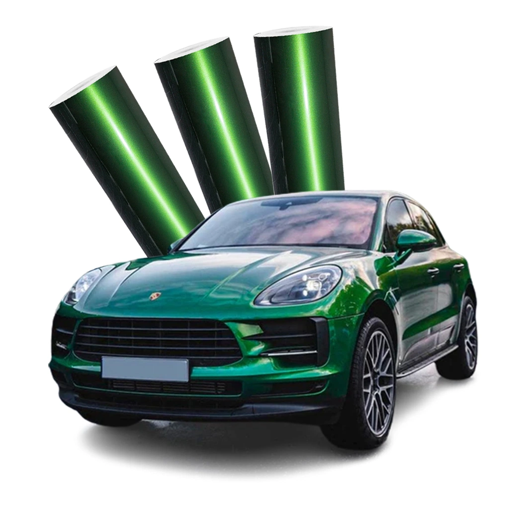 Beikaer Air Bubble Free British Racing Green Pet Car Body Dekorationsverpackung Vinyl Folie