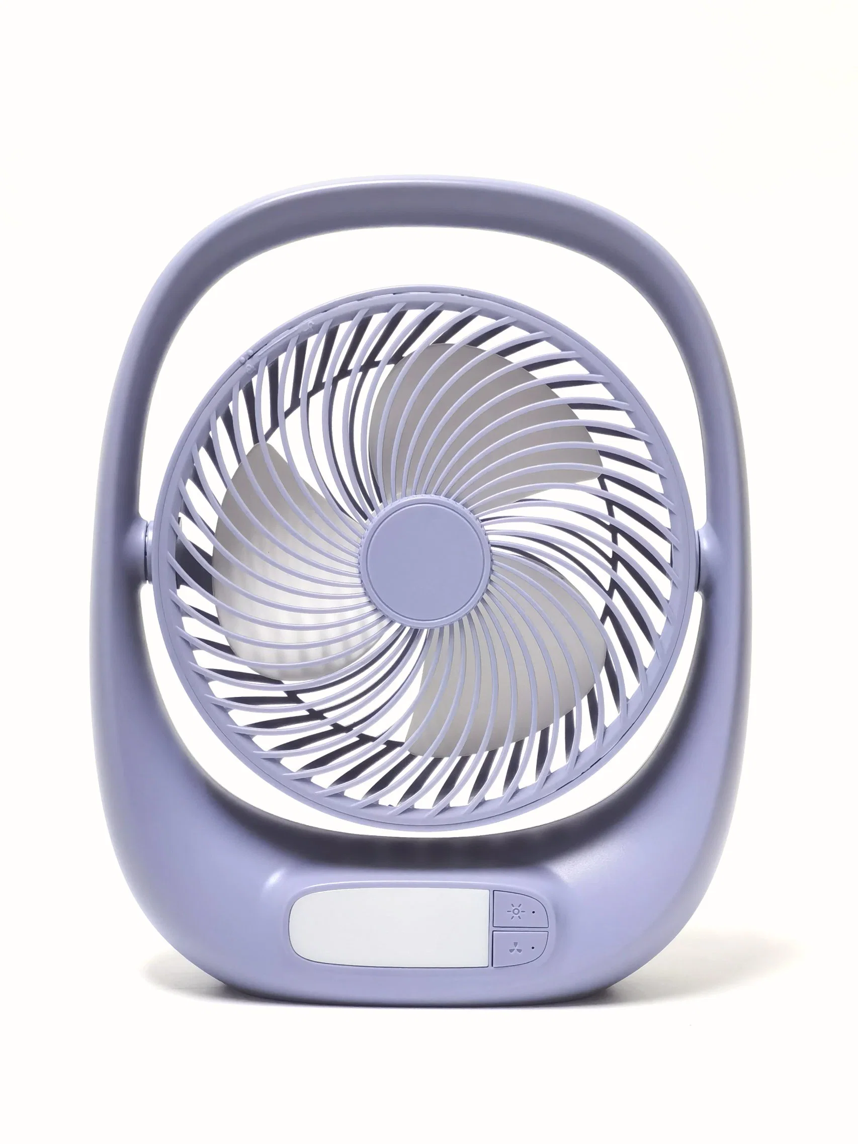 1800mAh 7 Inch Portable USB Rechargeable Stand Fan with Light