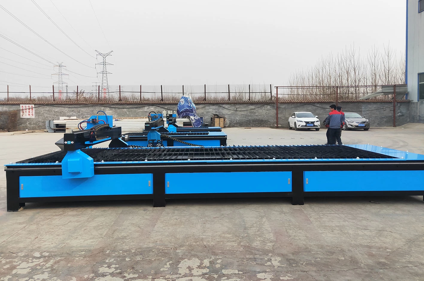 Large Format CNC Plasma Metal Cutting Machine for Steel Aluminum