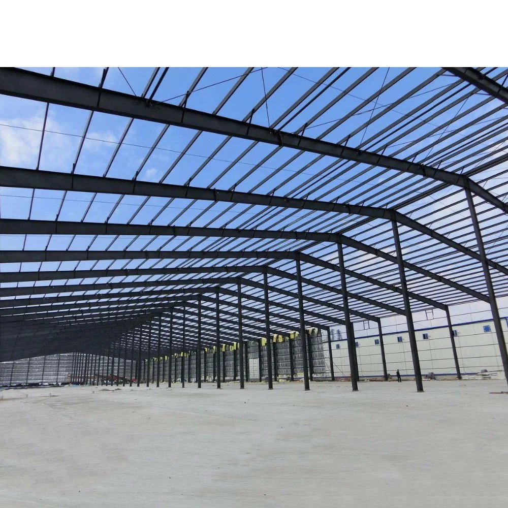 Factory Direct Sale Quick Assembly Large Span Galvanized Industrial Construction Prefabricated Light Steel Structure Workshop Warehouse Hall Hangar Building