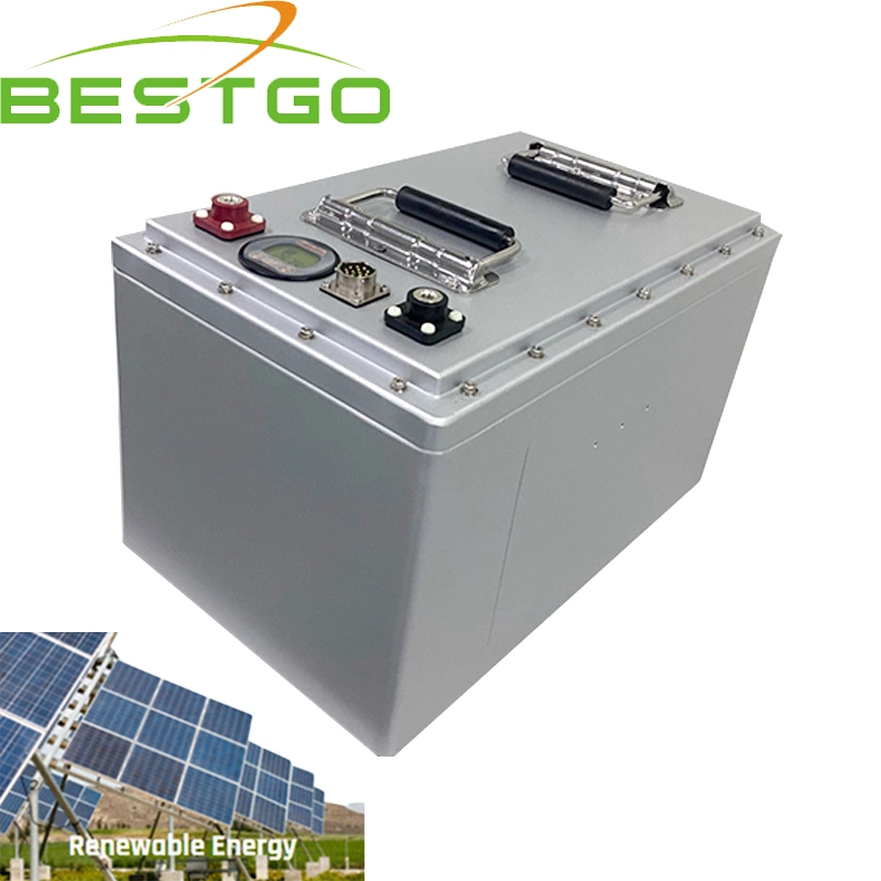 China Fabricante de batería Prismática personalizada de LiFePO4 Grado a de litio Ion Home Solar Energy Storage batería con BMS 48V 100ah 200ah