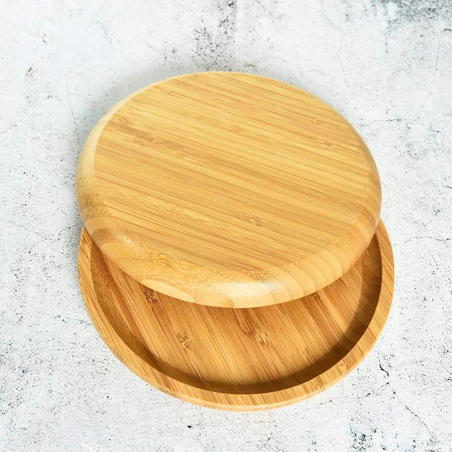 Wholesale/Supplier High Qualtiy Garden Plant Tray Bamboo Teacup Coaster