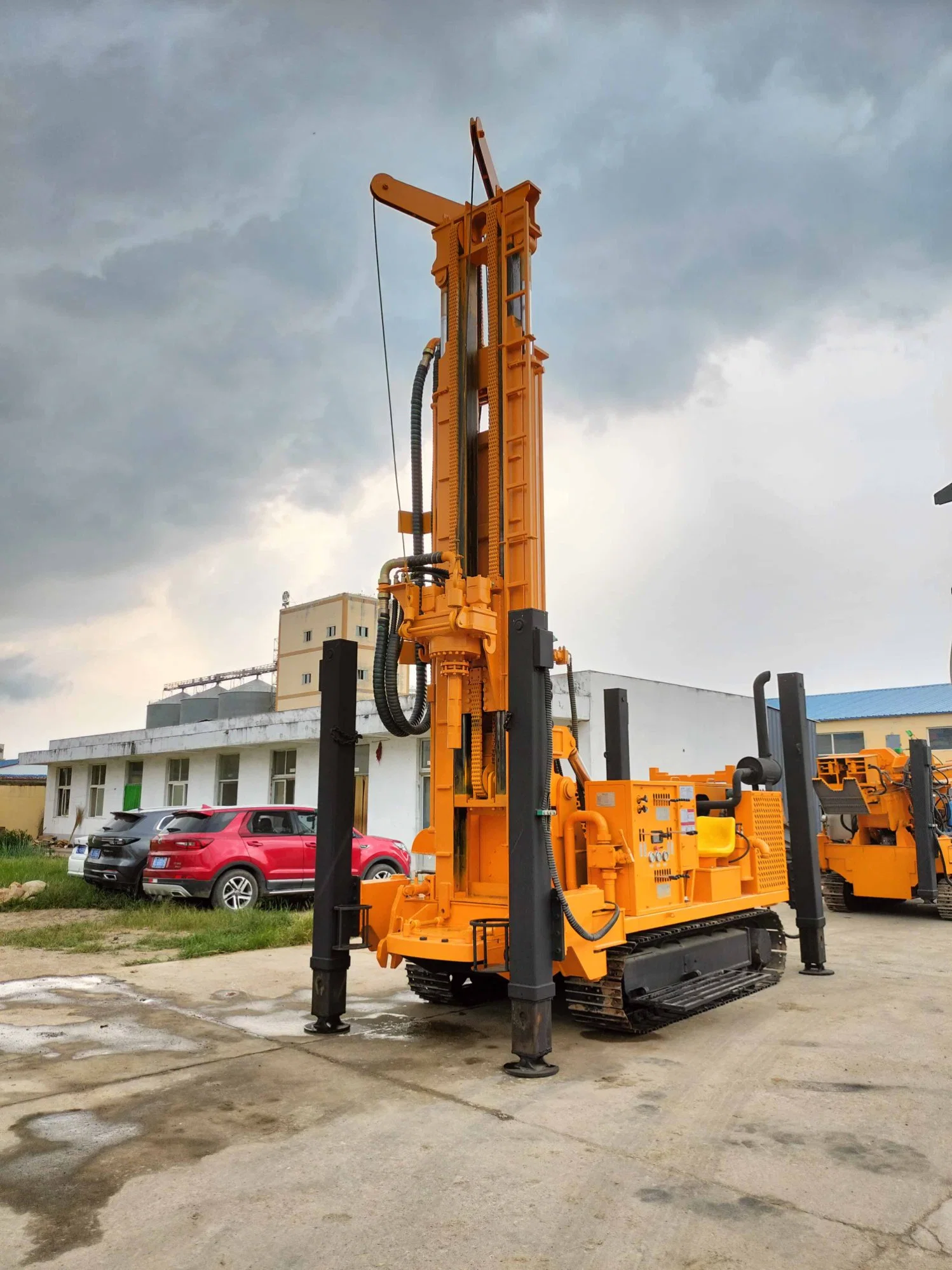 Crawler Hydraulic Drill/Drilling Rig Deep Borehole Water Well Driller Water Wells Drill/Drilling Rigs Gl-800s