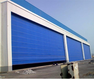 High Speed PVC Flexible Door Automatic Lift Induction Roller