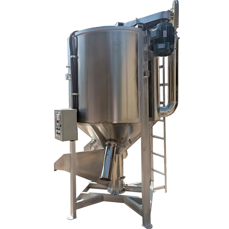 Made in China Multifunctional Stainless Steel Particle Vertical Drying Mixer