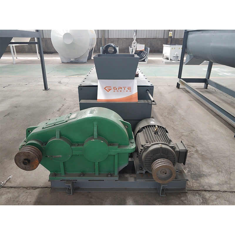 Gate 5-10t/H Industrial Mixer Twin Shaft Mixture for NPK Fertilizer Machines