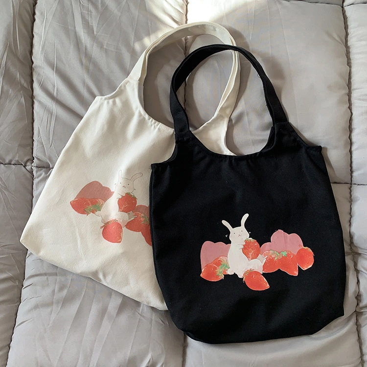 Artoon Animal Printing Canvas Tote Vest Bag