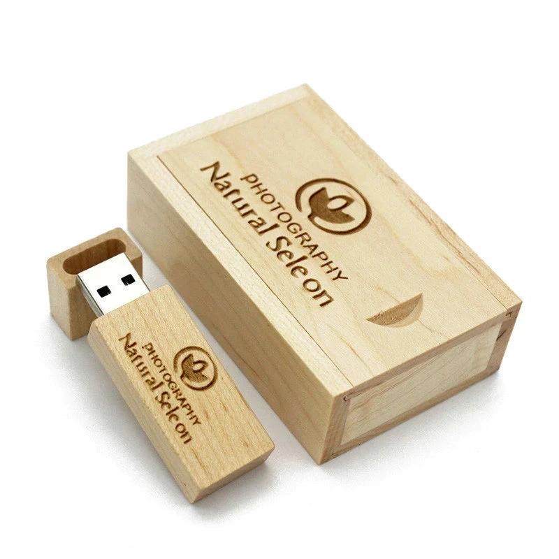 Promotional Gift Wooden USB Flash Memory Pen Driver