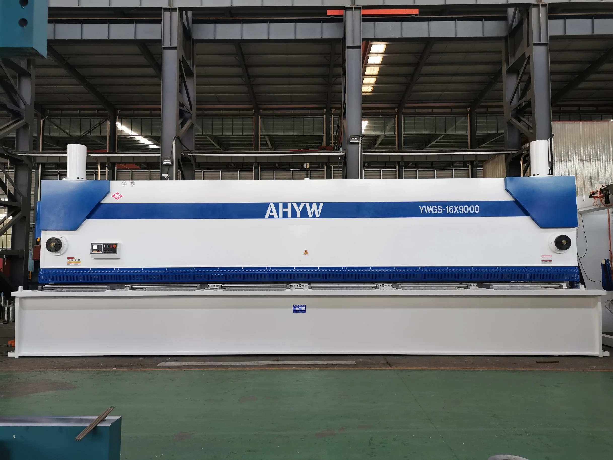 Ahyw Anhui Yawei CNC Hydraulic Guillotine Shearing Cutting Machine