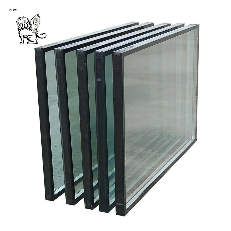 Toughened Clear Colorful 5mm+5mm Double Glazing Insulated Tempered Insulating Glass for Building