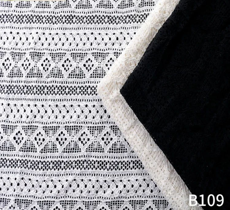 Accueil rideau de textiles Women's Dress Accessoires Bande de tissu de dentelle creux droites