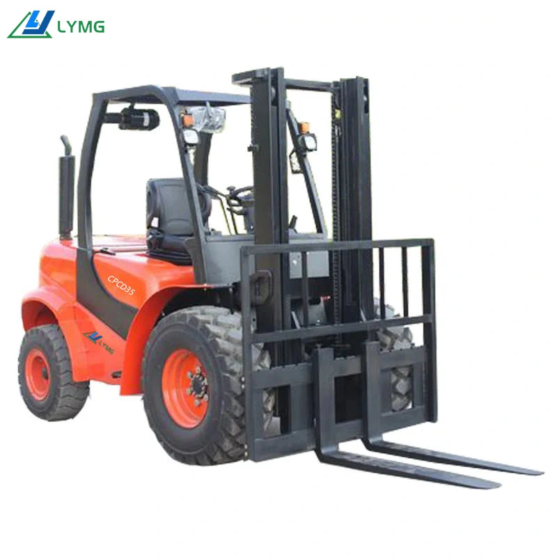 Hydraulic Industrial 3.5ton Forklift Truck 3500kg Diesel Forklift Cpcd35