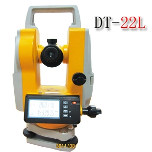 Teodolito: láser Topografía electrónica teodolito (DT-22L)