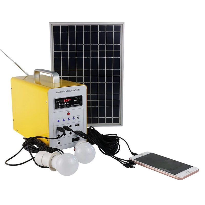 Portable Home Outdoor Generation System Small DC Solar Panels Lighting