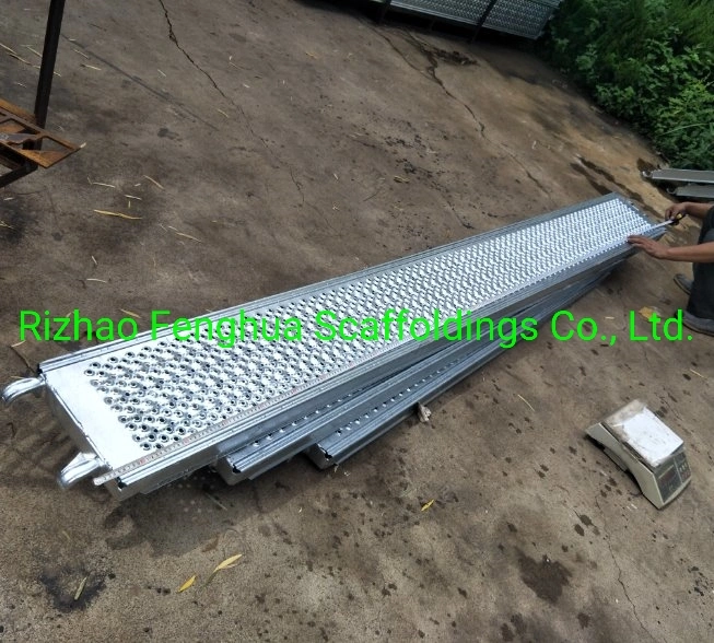 Scaffolding Galvanized Steel Walking Board Metal Plank Scaffold Safway Walking Boards Sale