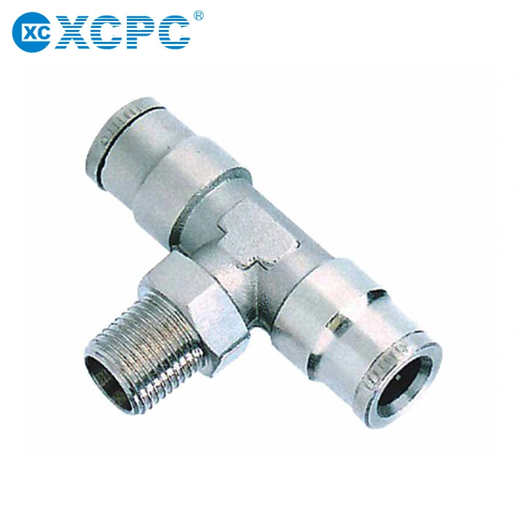 Xcpc Brass Push in Fitting Connector Pneumatic Parts