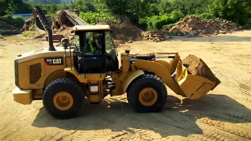 Used Second-Hand Caterpillar Wheel Loader 950h Original From Japan in Good Condition