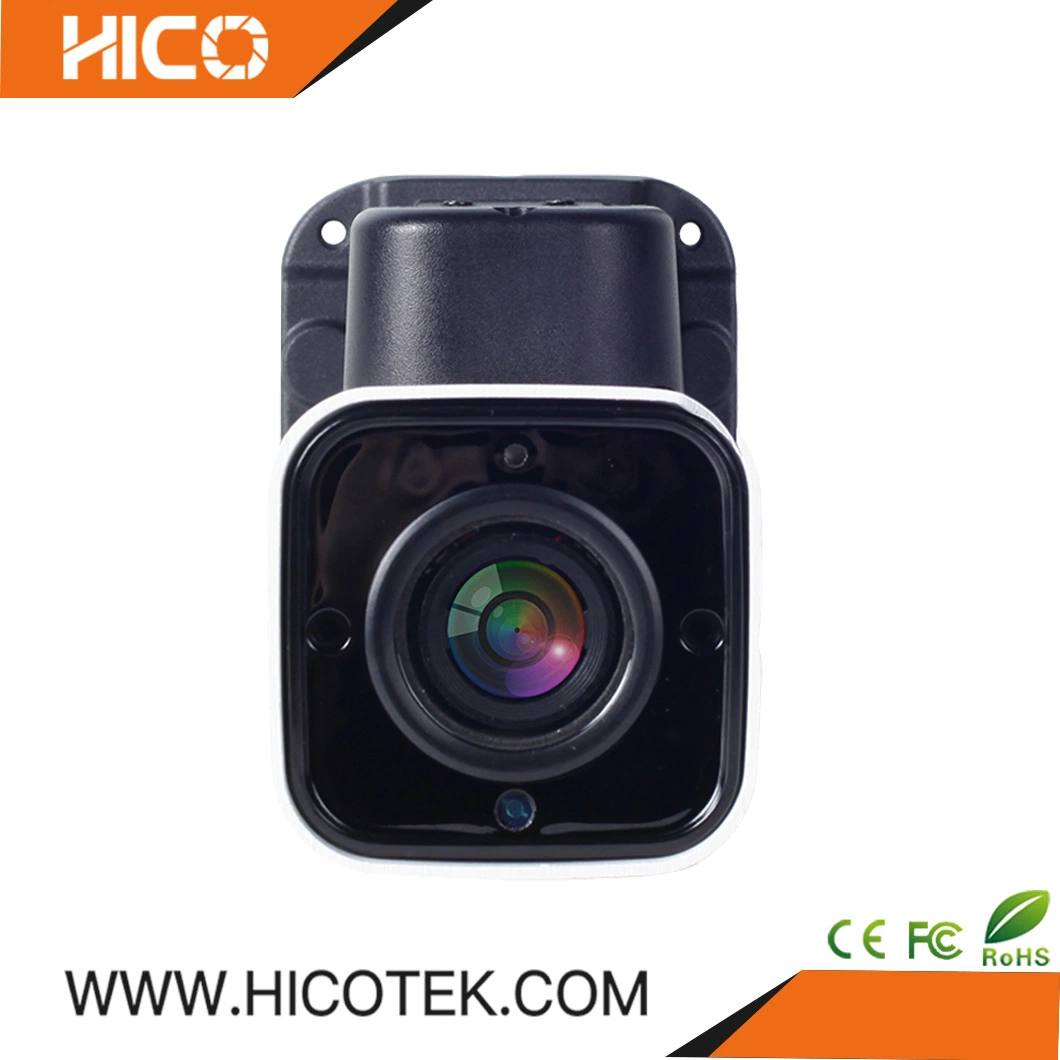 Hico 5MP Poe FHD P2p High Resolution Middle-Speed IP PTZ CCTV Camera Support H. 265