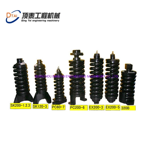 Track Chain Tensioner PC200 PC220 20y-30-29160 20y-30-29100 Recoil Tension Spring Track Tensioning Components Track Adjuster Assembly