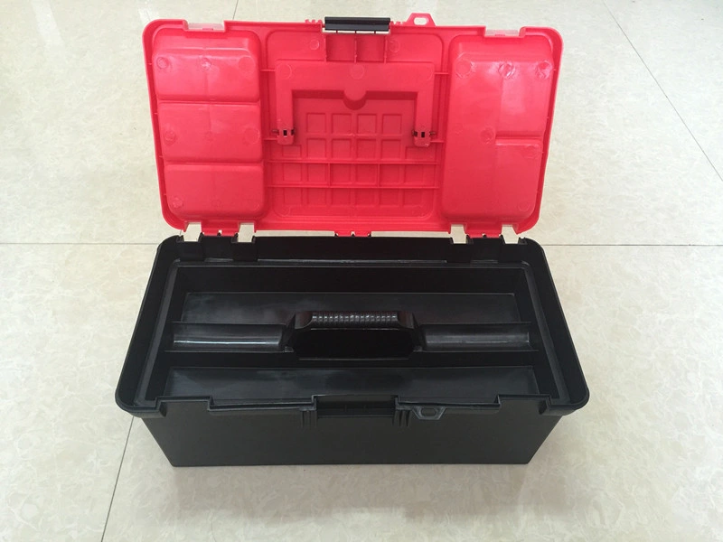 Household Tool Box Set Plastic Toolbox with Handle for Tools Plastic Storage Case with Handle