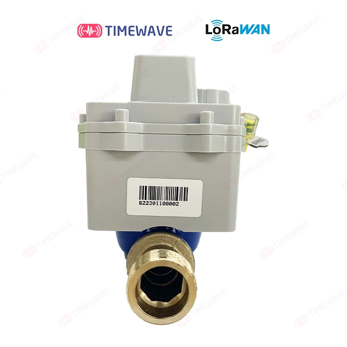 Smart Water Flow Meter with Prepaid Remote Control and Lora/Lorawan/4G, Cold/Hot Flowmeter, DN15/DN20/DN25