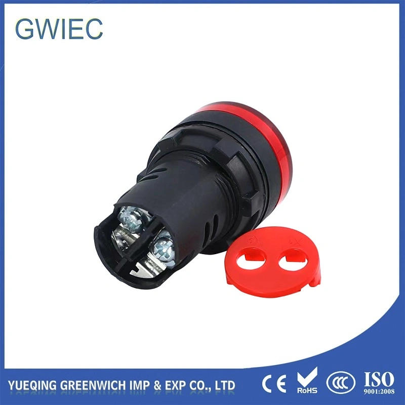 Good Price Green Blue Push Button Switch LED Pilot Light Indicator Lamp