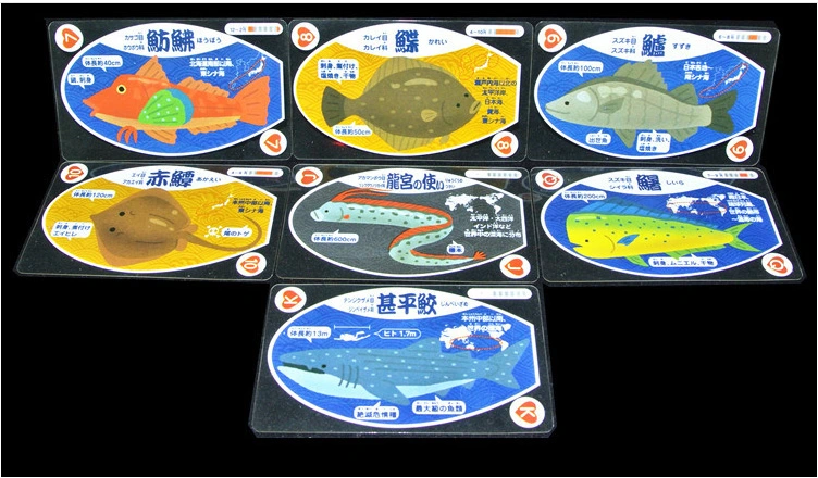 Plastique PVC transferant des cartes à jouer le jeu du monde sous-marin