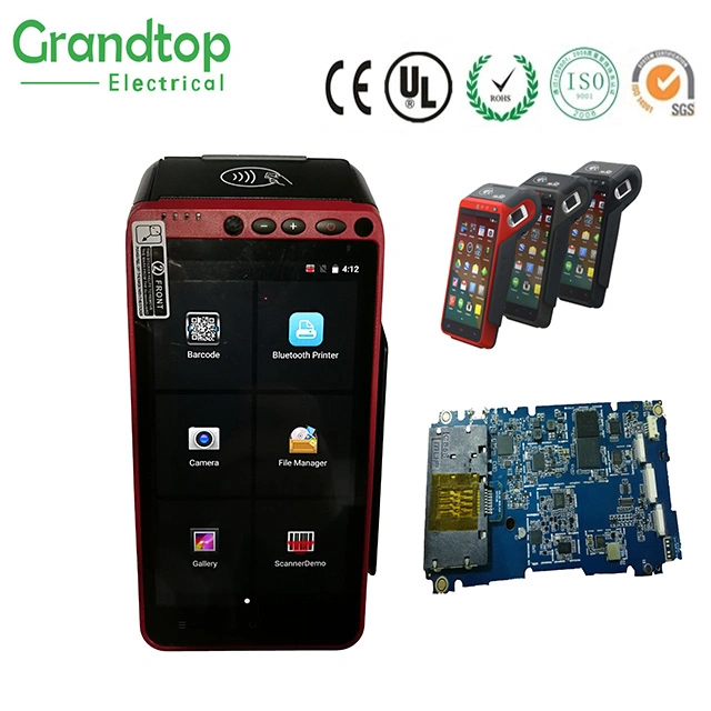 5,5 pulgadas EMV POS móvil 4G PCI de la máquina con la impresora y escáner de códigos de barras en China