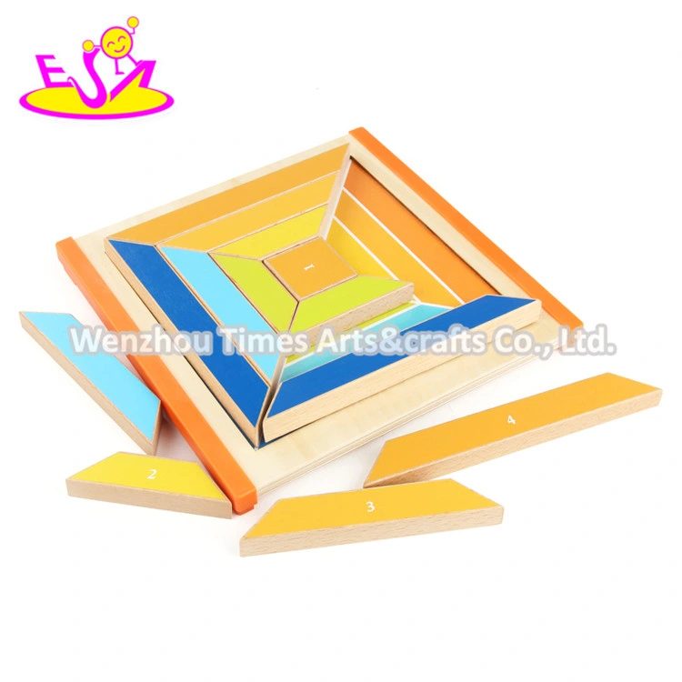 Top Fashion Educational Wooden Mathematical Shapes for Kids W12f048