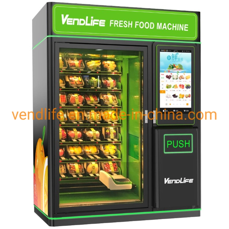 &quot; Vending Equipment OEM Banknote Operated Frozen Food Vending Machine Fresh Frozen Food Smart Vending Machine&quot;