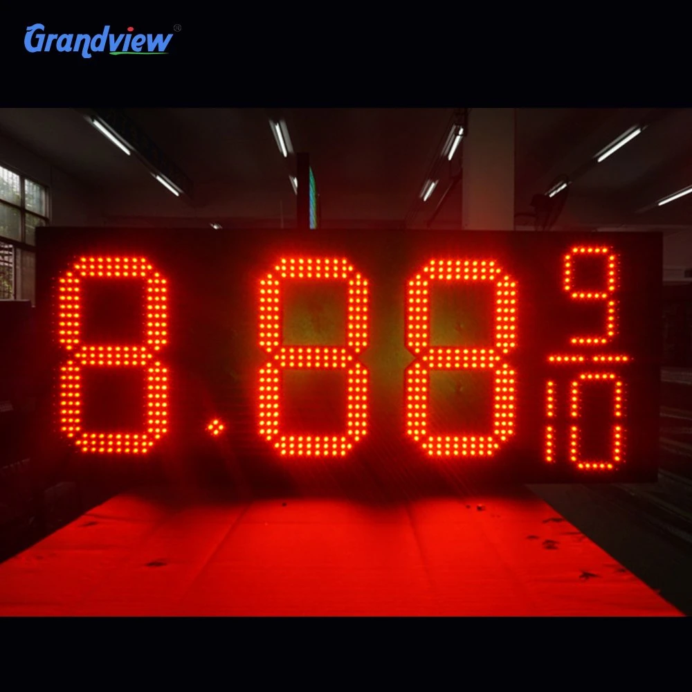 Retail LED Digital Gas Price Sign LED Station Sign Electronic Equipment